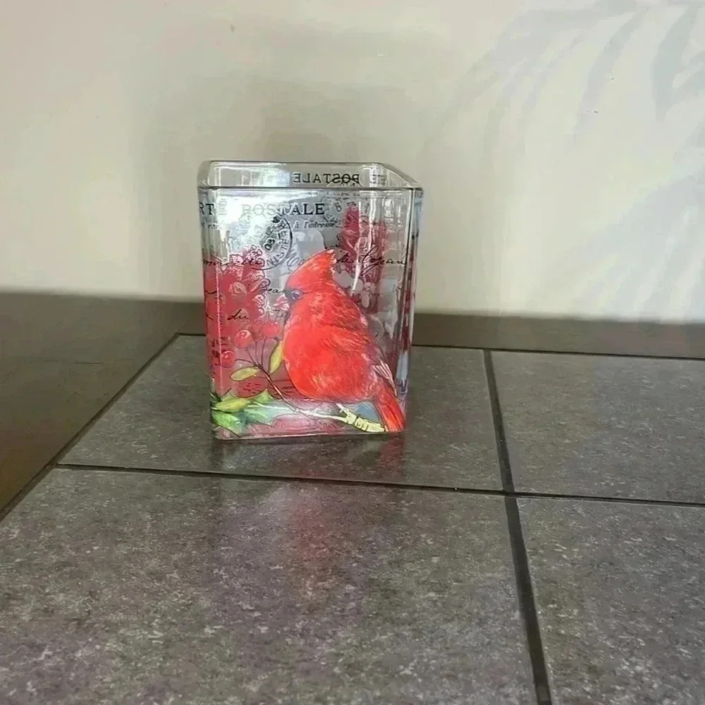 Teleflora Cardinal Vase Glass